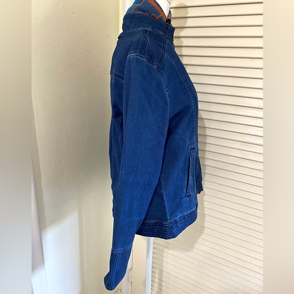 Aventura blue Zip-up Denim Jacket - Picture 5 of 16